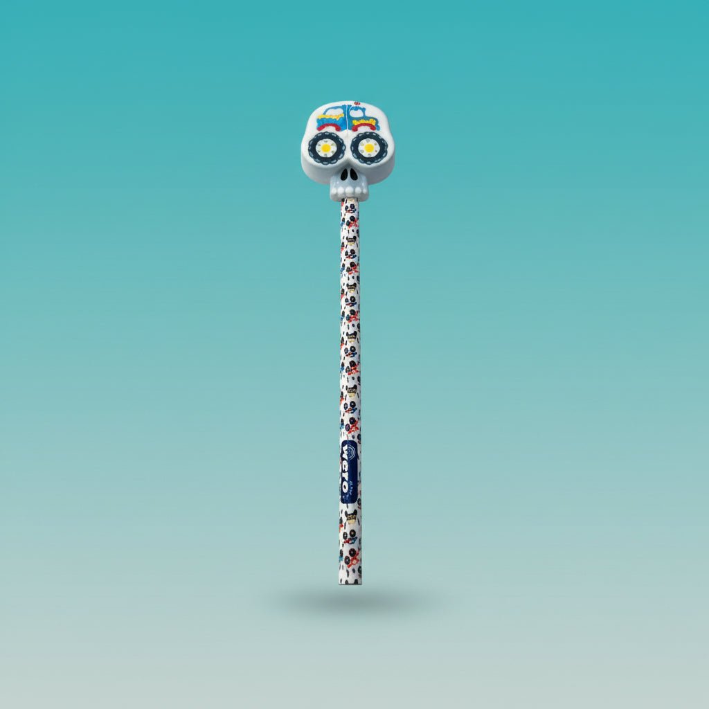 Fancy Pencil with Eraser Topper by Gifthubmart