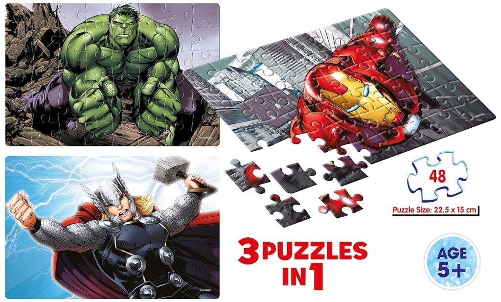 Frank Marvel Avengers Puzzle 48 Pcs by Gifthubmart