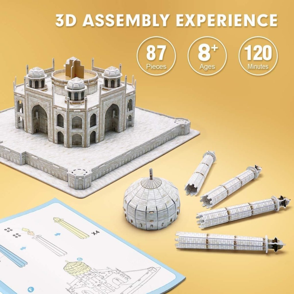 Frank National Geographic Taj Mahal 3D Puzzle by Gifthubmart