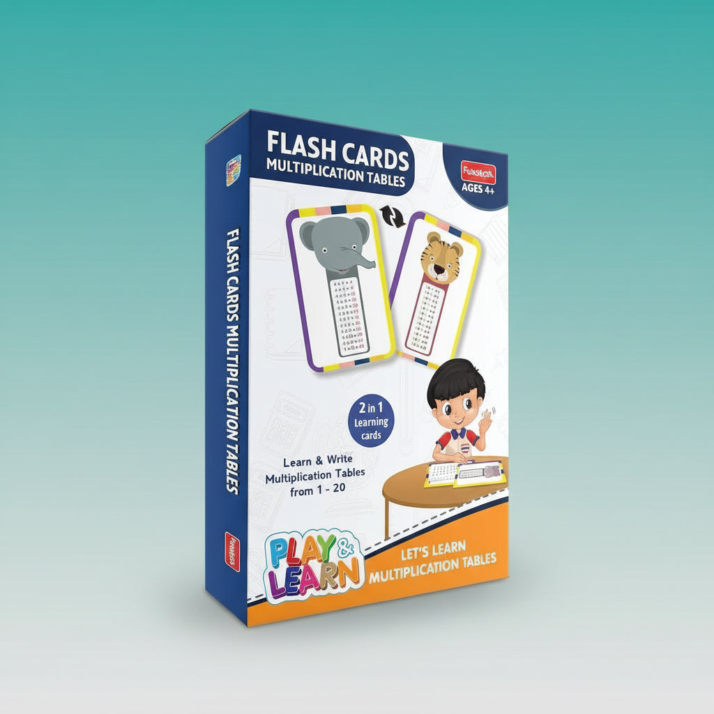 Funskool Flash Card Multiplication by Gifthubmart