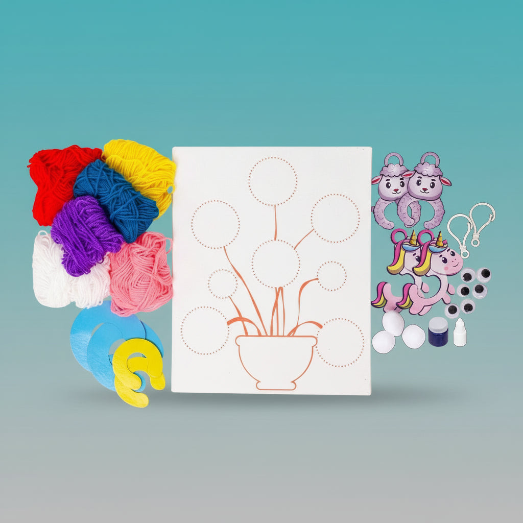 Funskool POM POM CRAFT KIT 6+ by Gifthubmart