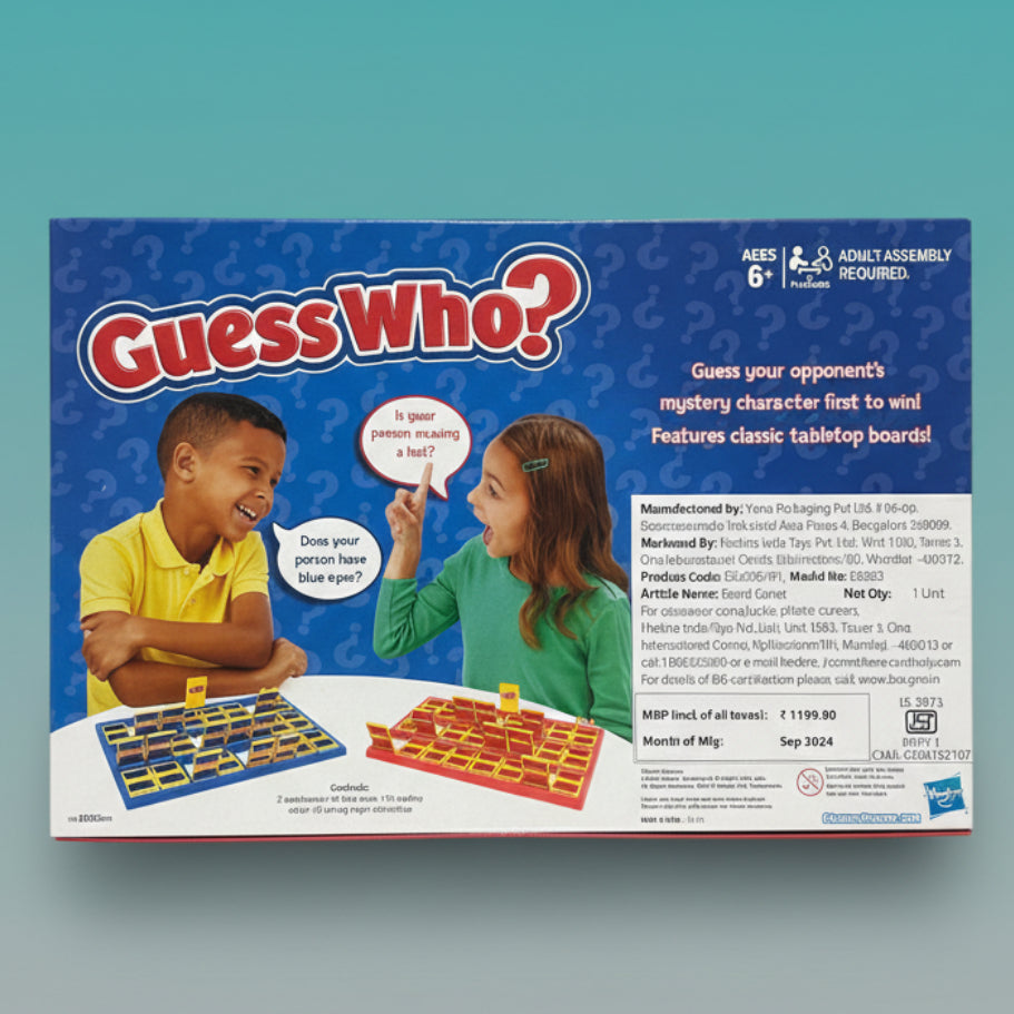 Hasbro Guess Who 6+ by Gifthubmart
