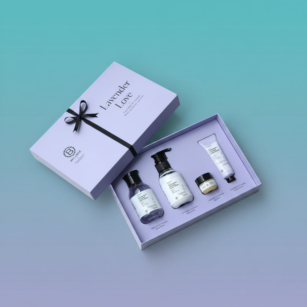 Iris Calming Lavender Gift Set by Gifthubmart