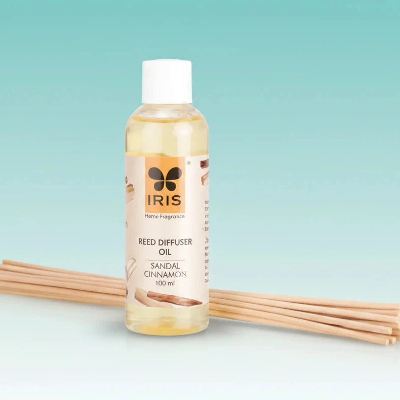 Iris Reed Difuser Refill Pack Sandal Cinnamon by Gift Hub Mart