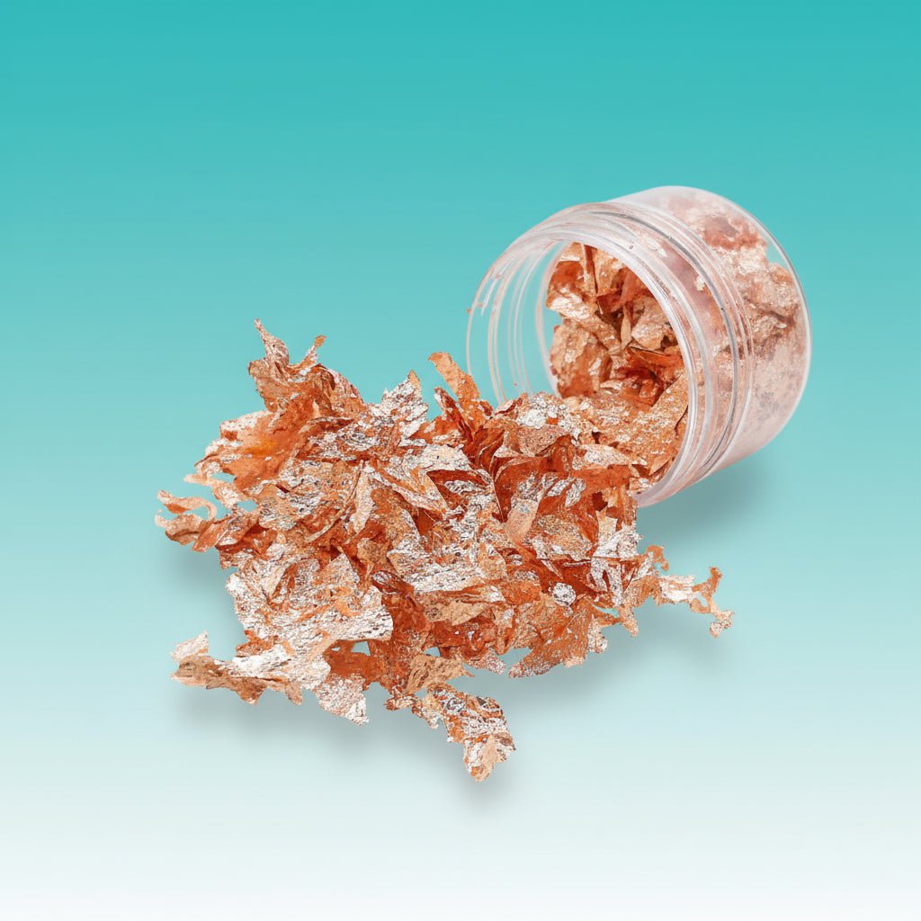 JAGS Gilding Flakes Small Bottel Rose Gold JGFSR01 by Gifthubmart