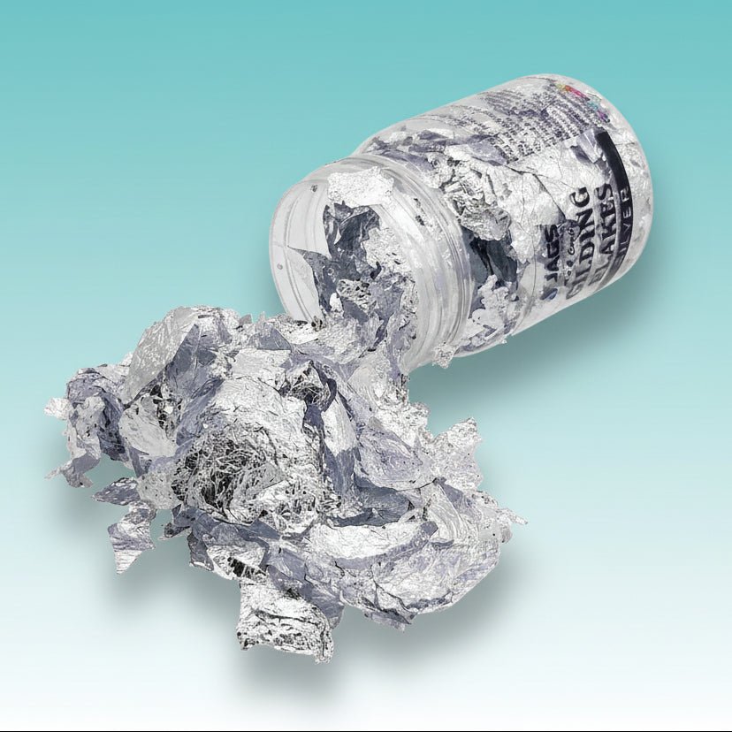 JAGS Gilding Flakes Small Bottel Silver JGFSS01 by Gifthubmart