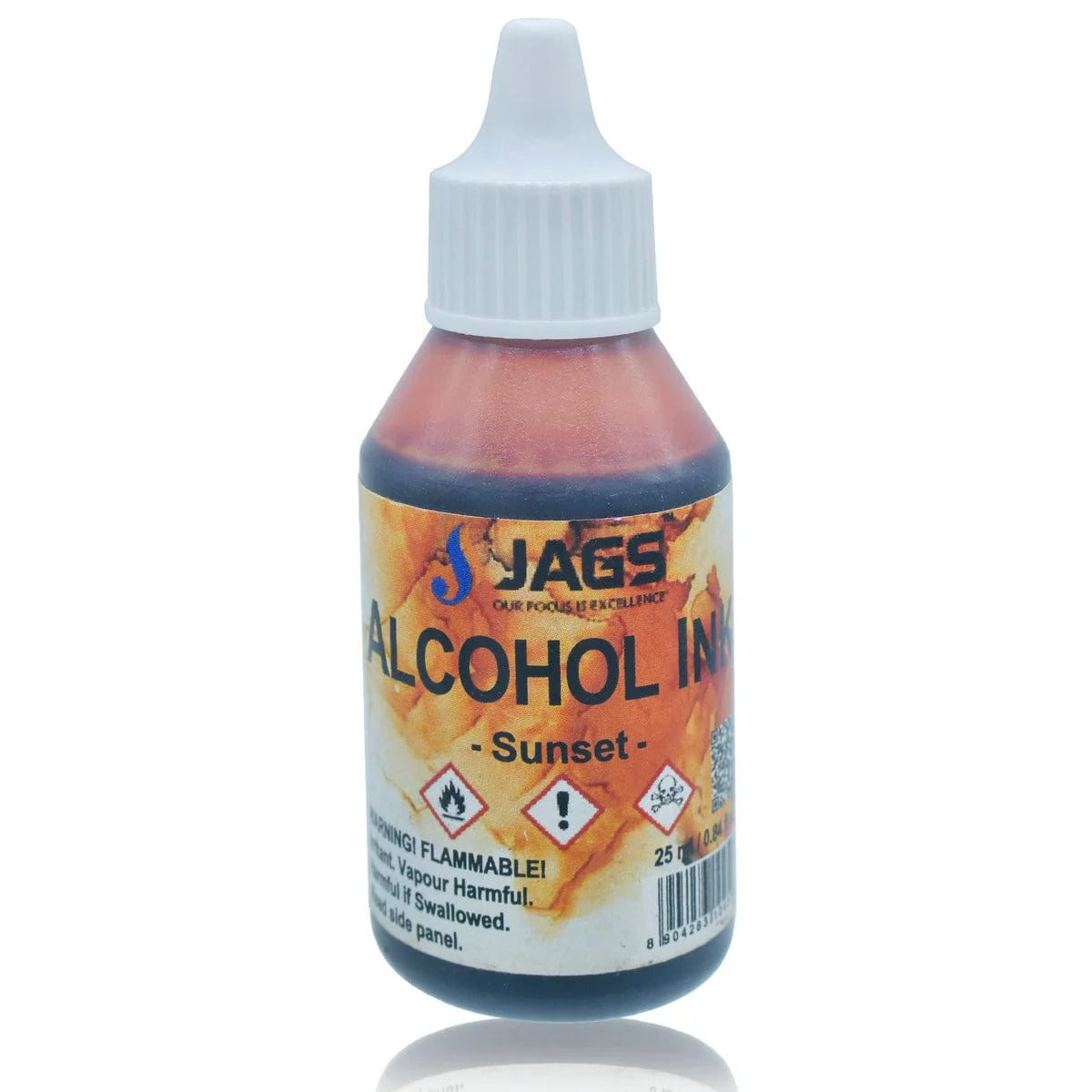 Jags Alcohol Ink Sunset