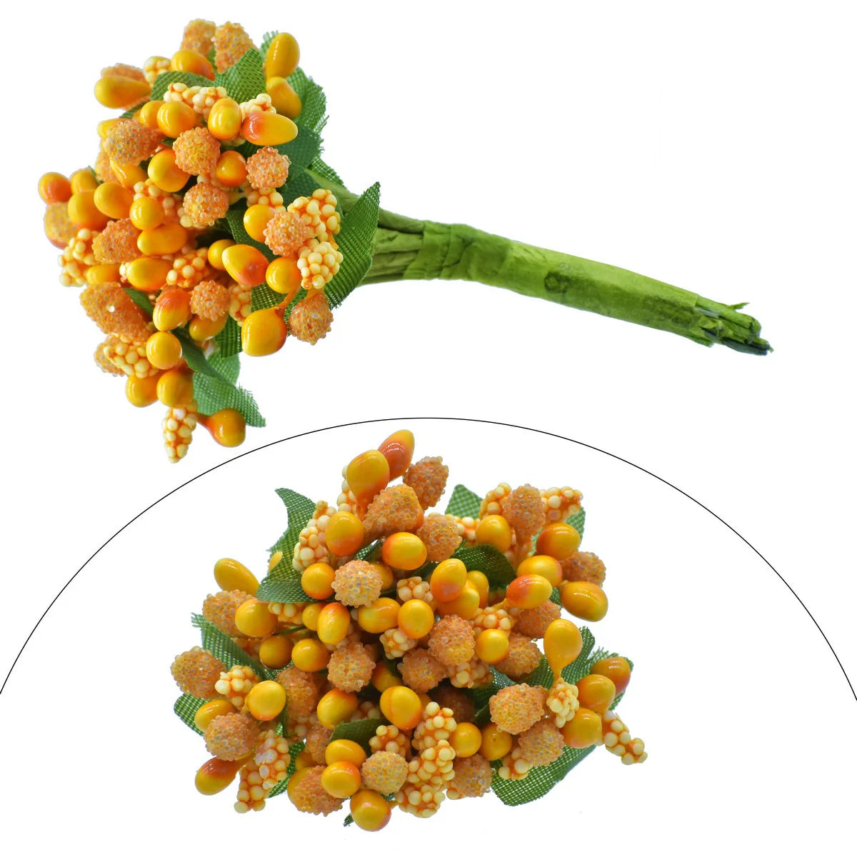 Artificial Flower Pollens Yellow