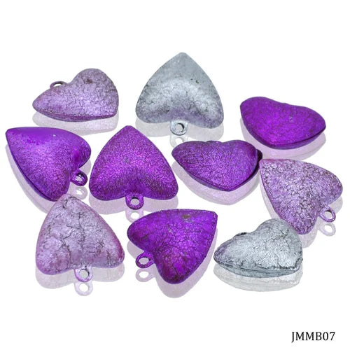 Jags Mini Metal Bells Heart Shape 20MM