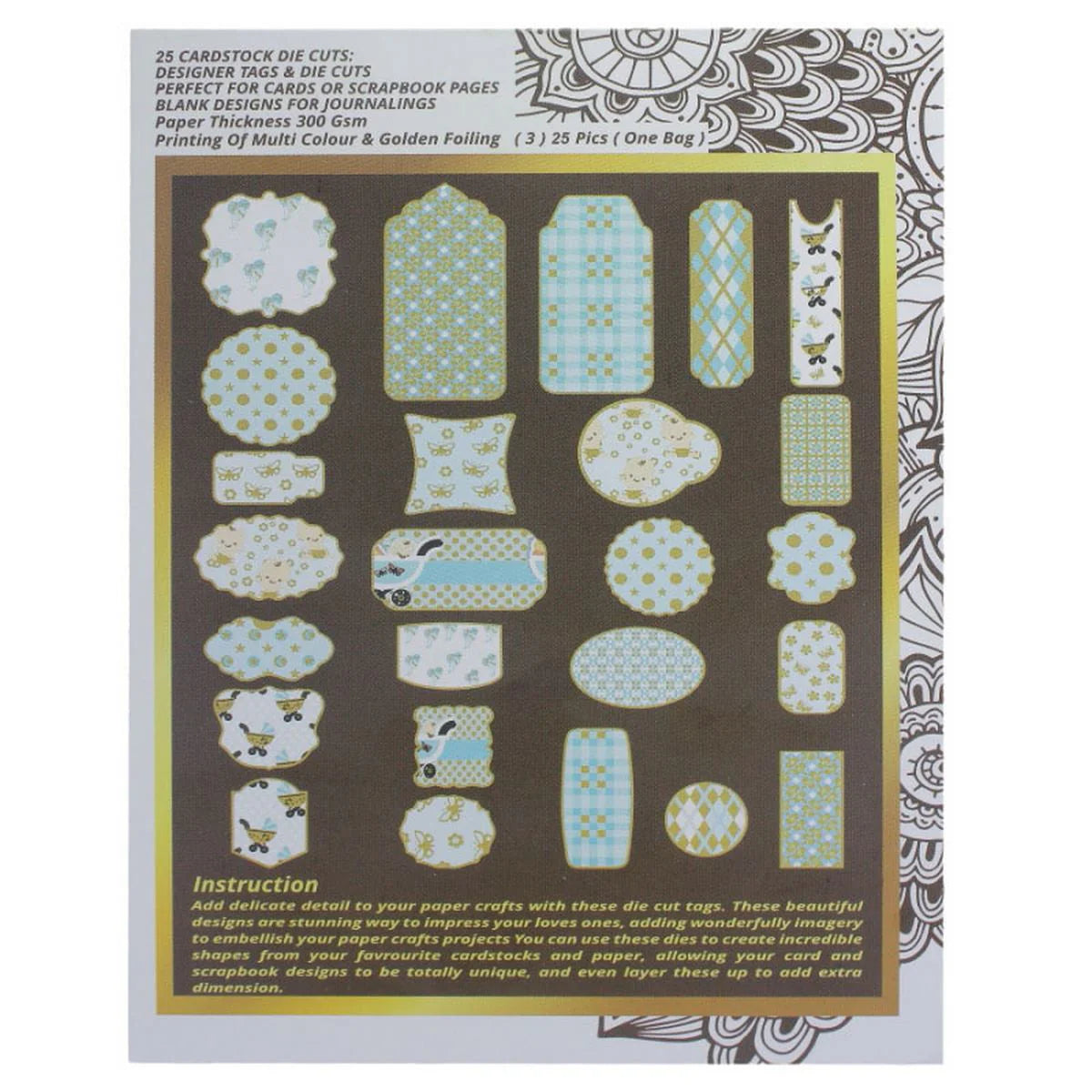 Die Cut & Tags