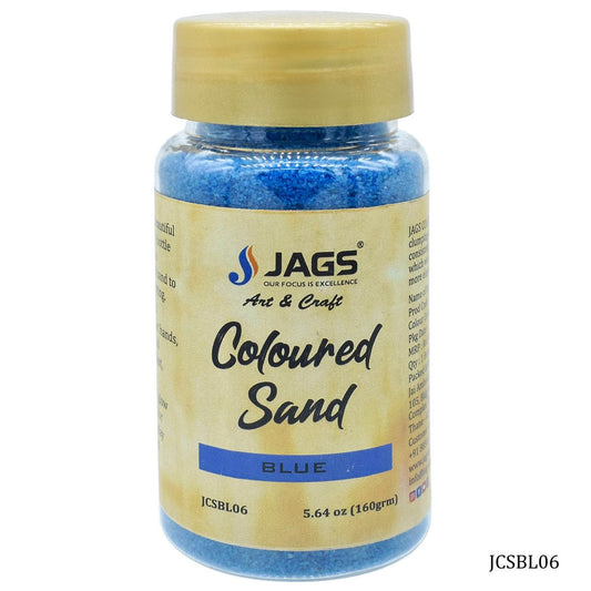 Coloured Sand 160Gms Blue No 6 JCSBL06
