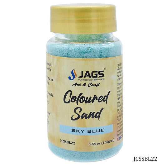 Coloured Sand 160Gms Sky Blue No 22 JCSSBL22