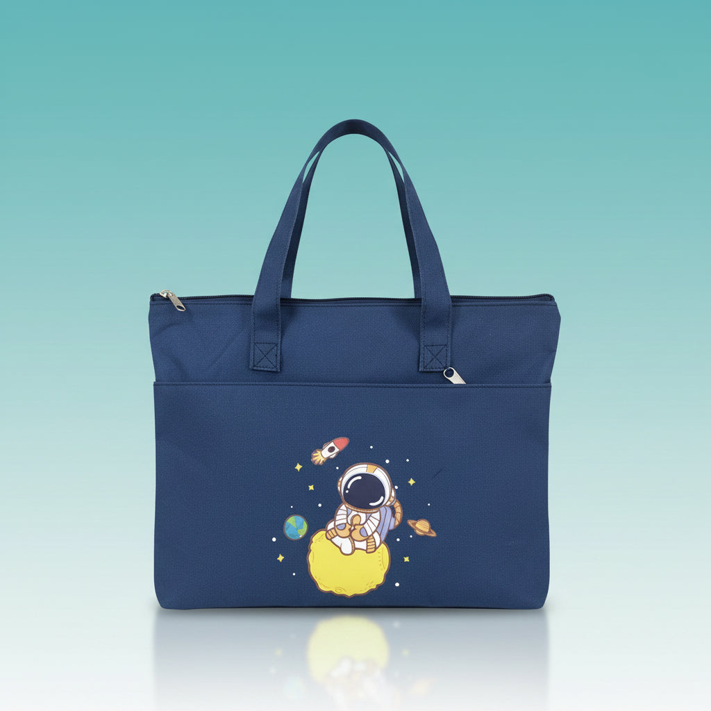 Kid’s Bag- Space (Blue) by Gift Hub Mart