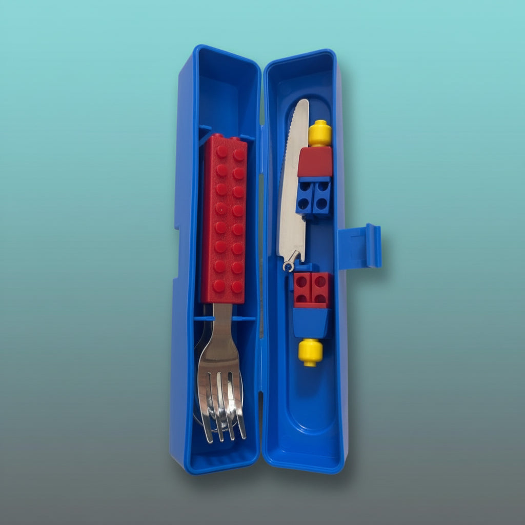 Lego Spoon & Fork Set by Gifthubmart