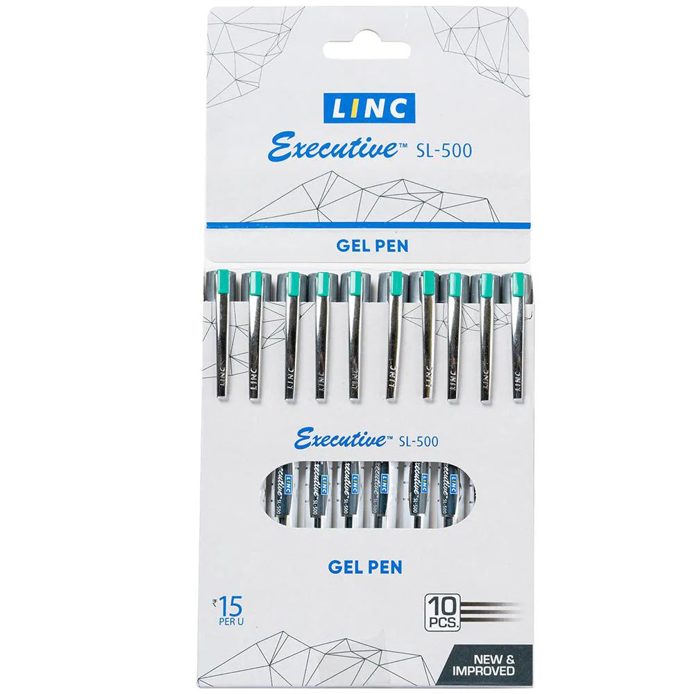 Linc Executive SL500 Gel Pen Green