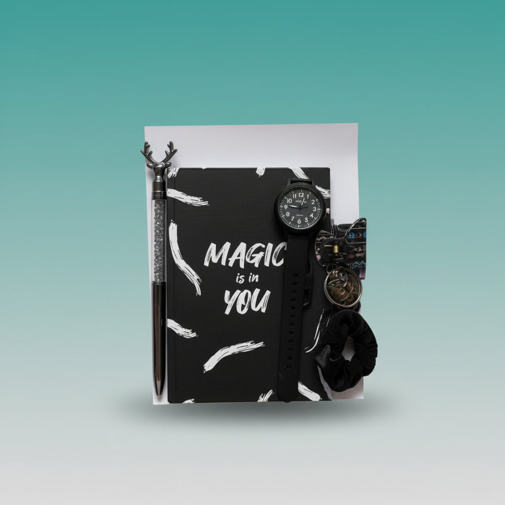Magic is in you Kit Black Theme by Gifthubmart