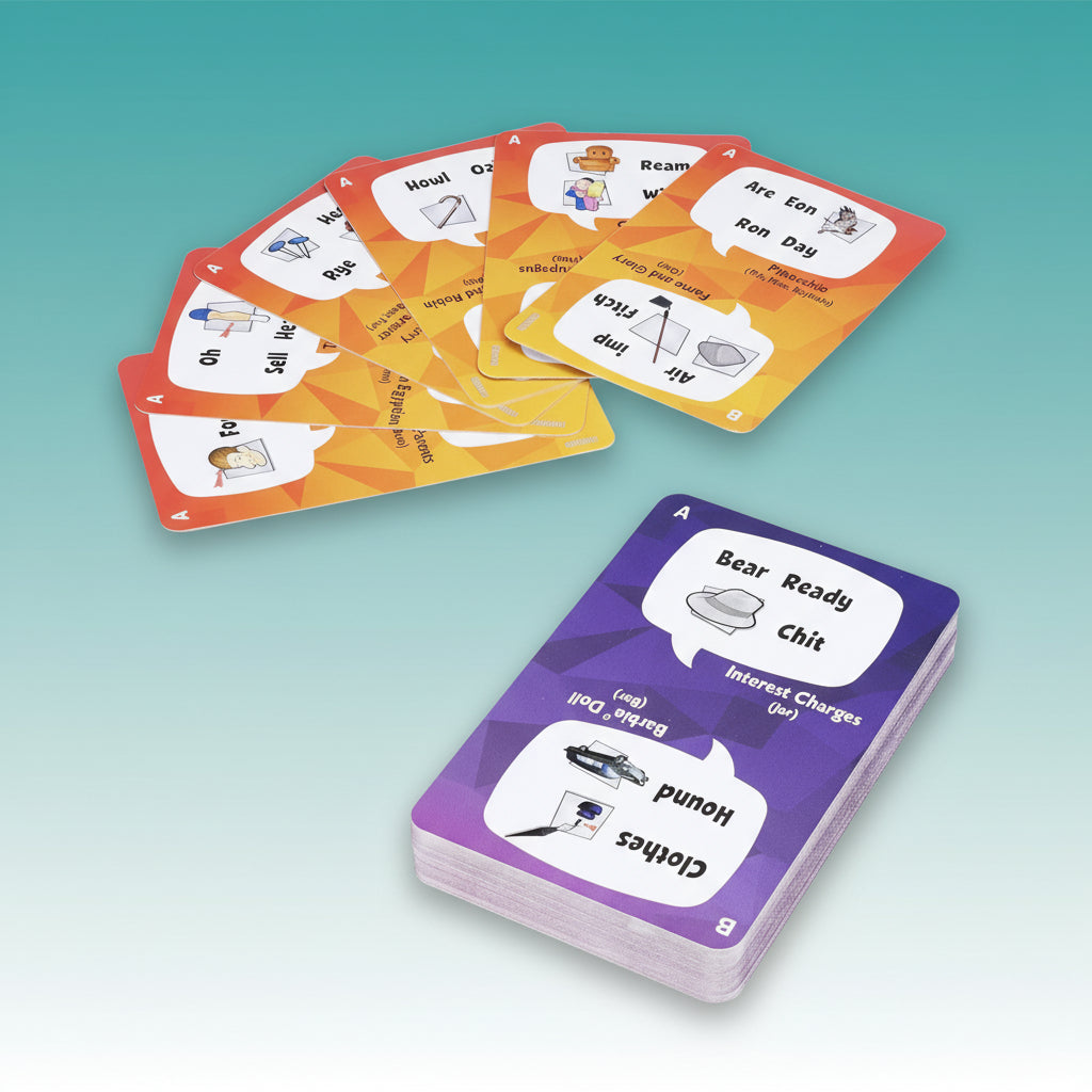Mattel Mad Gab Card Game by Gifthubmart