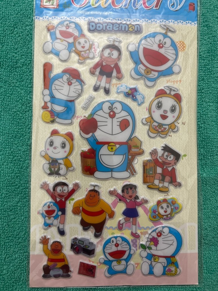 MRP50 Stickers - Doraemon by Gift Hub Mart