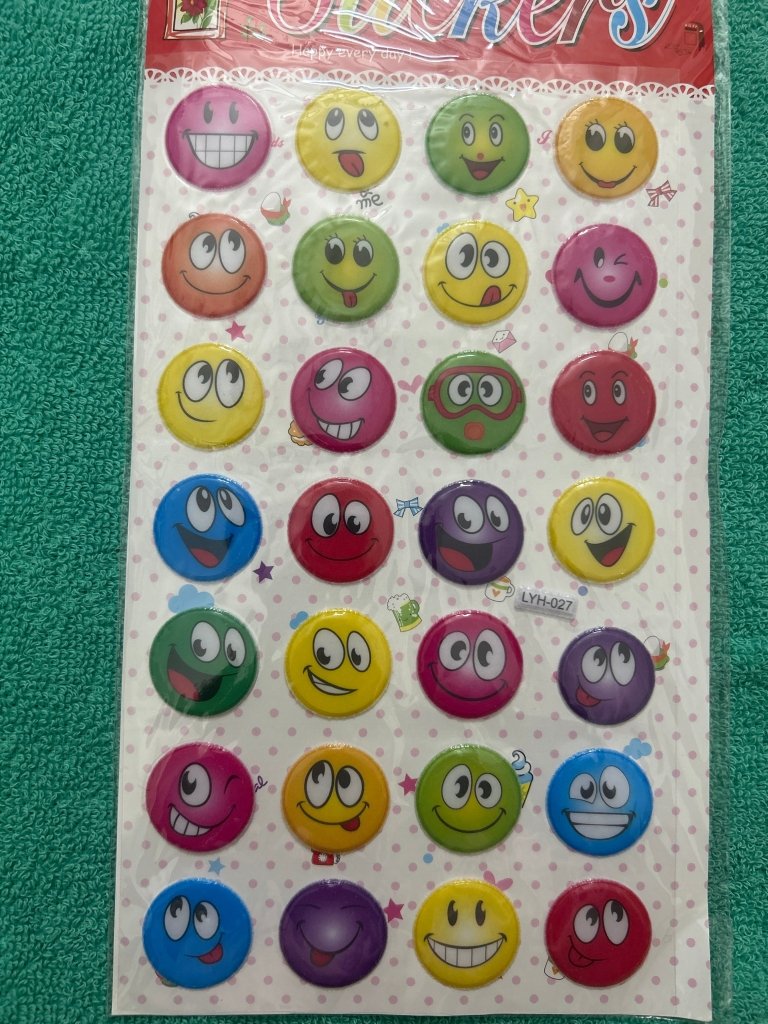 MRP50 Stickers - Smiley by Gift Hub Mart