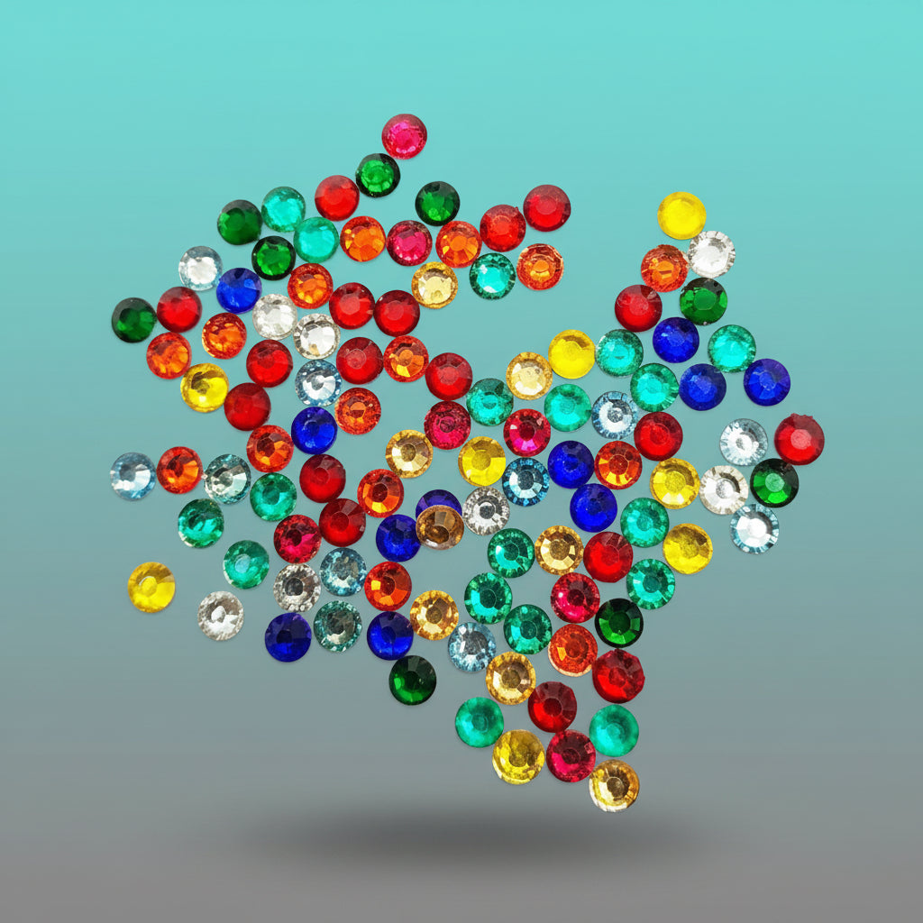 Multicolour Stone Beads by Gifthubmart