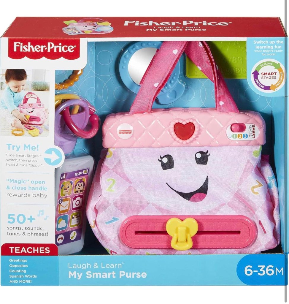 My Smart Purse- Fisherprice 6m-36m by Gift Hub Mart