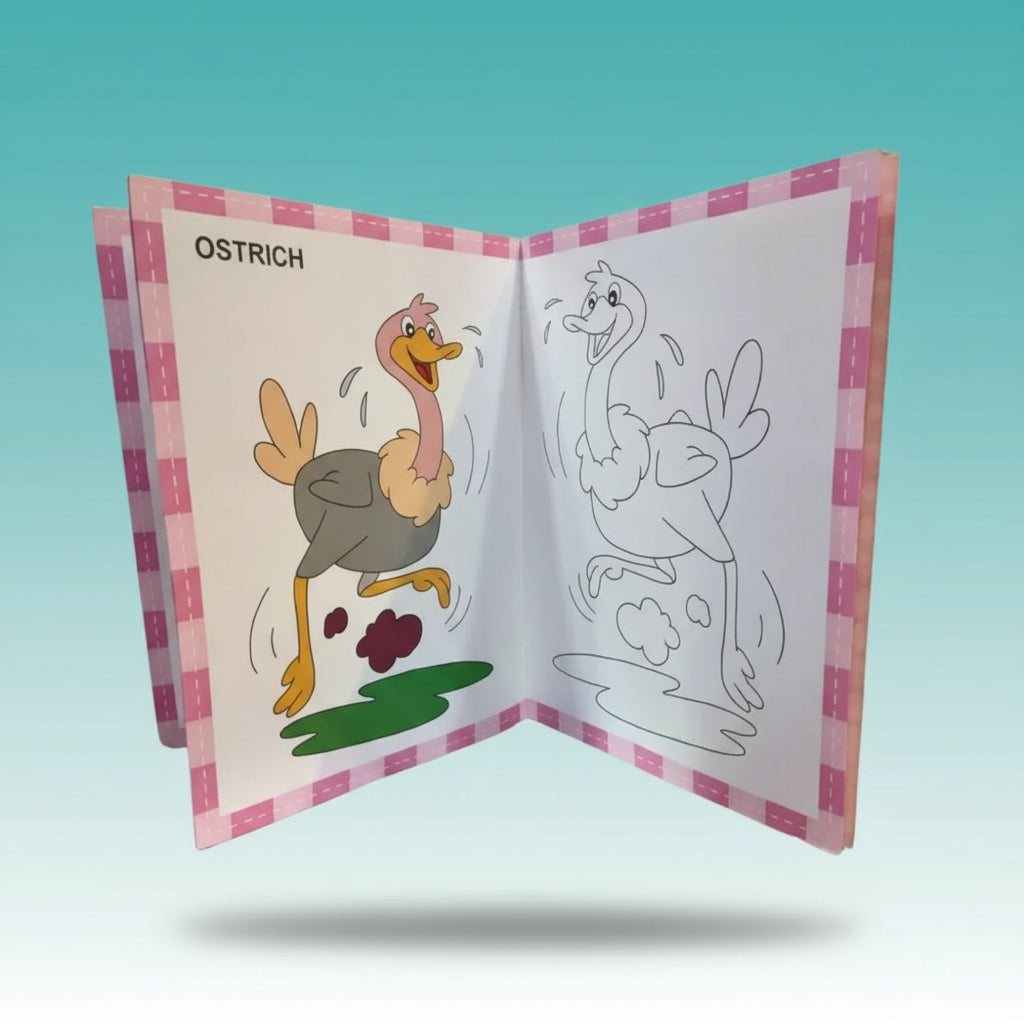 Navneet A Book of Copy Colouring-Birds by Gifthubmart