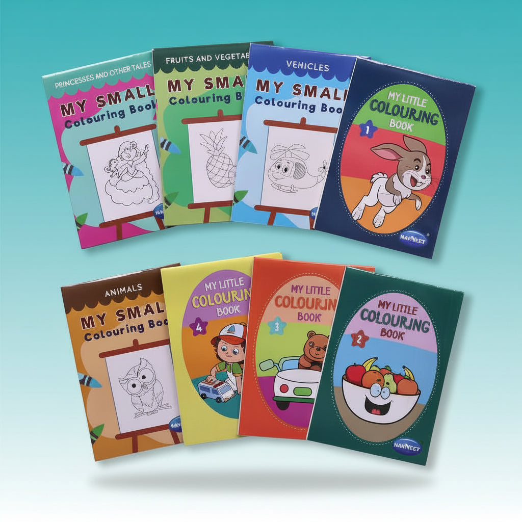 Navneet My Small Colouring Book Fruits & Vegetables by Gifthubmart