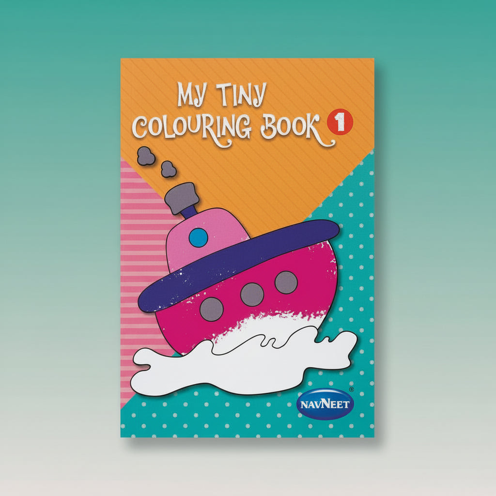 Navneet My Tiny Colouring Book 1 by Gifthubmart
