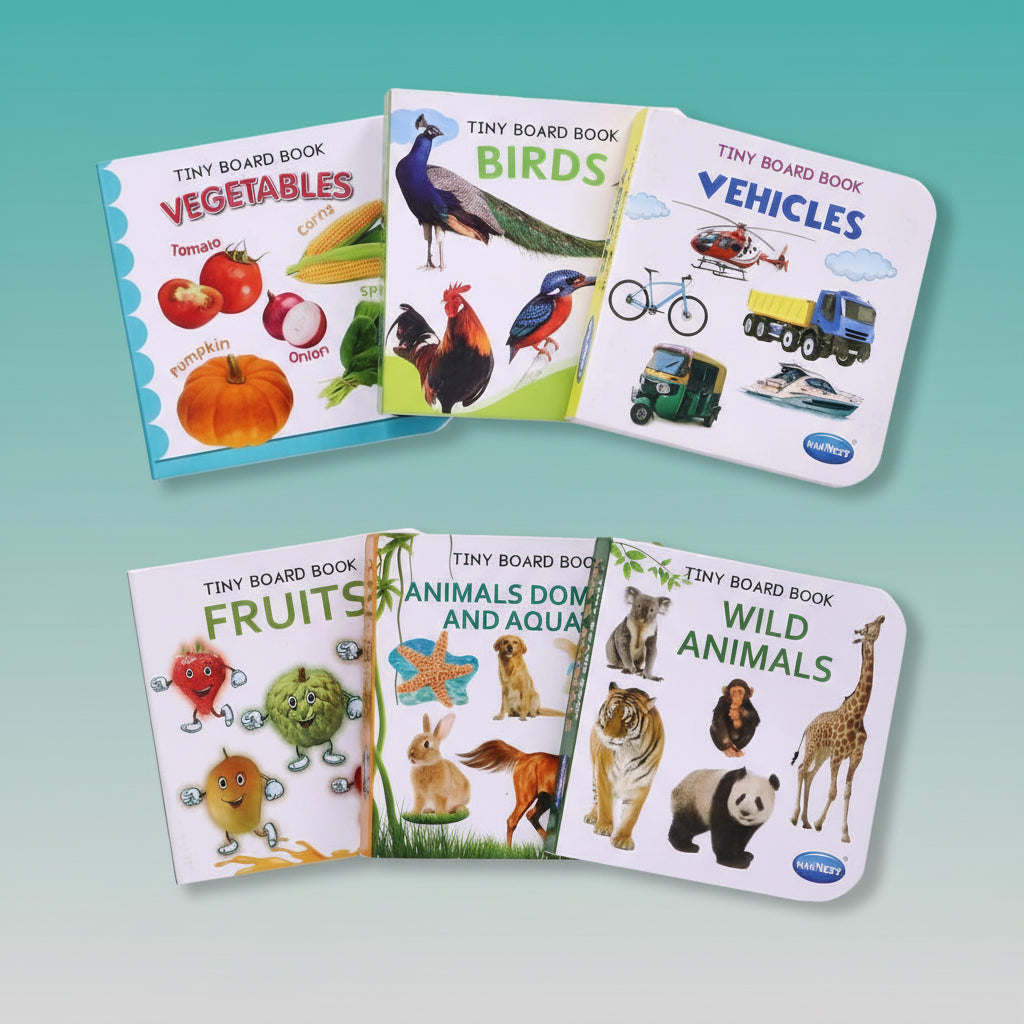 Navneet Tiny Board Book Wild Animals by Gifthubmart