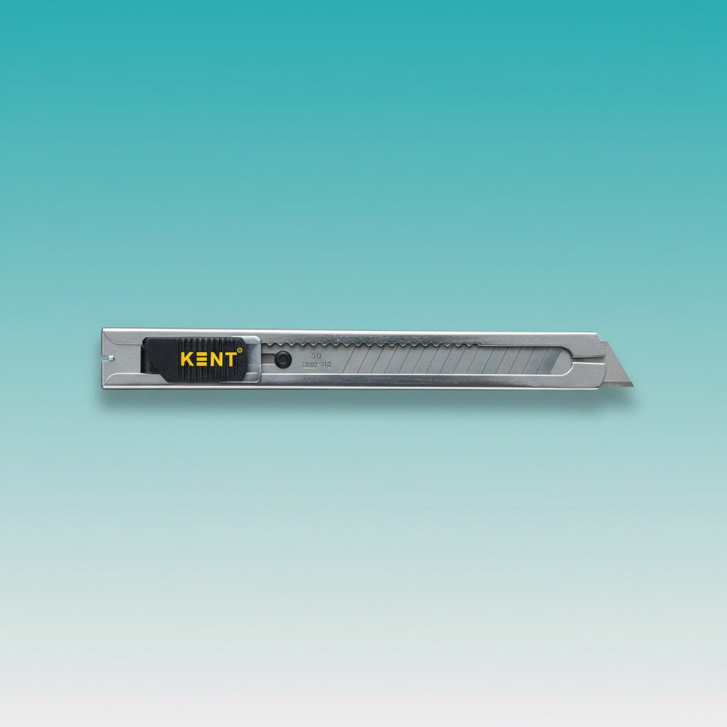 Gift Hub Mart Paper Cutter KS-15, red packaging with metal blade, stationery cutting tool.