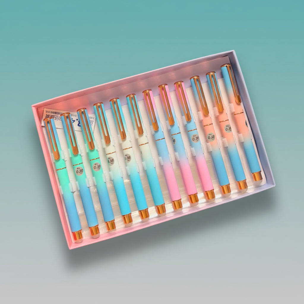 Pastel Fountain Pen with Refill by Gift Hub Mart