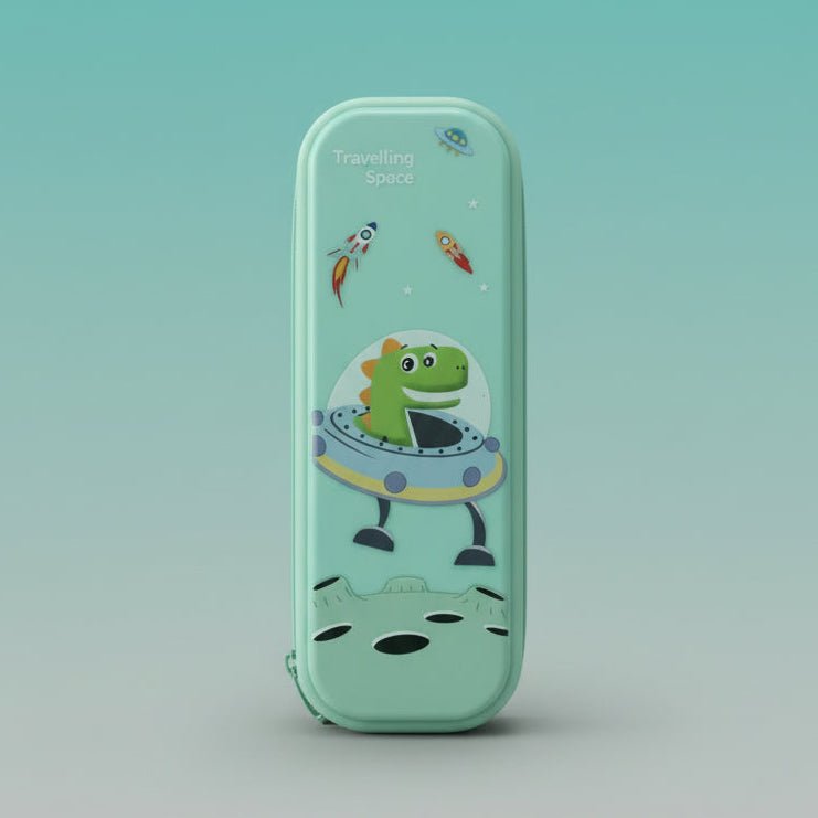 Pencil Box Single Chain (Dino) by Gift Hub Mart