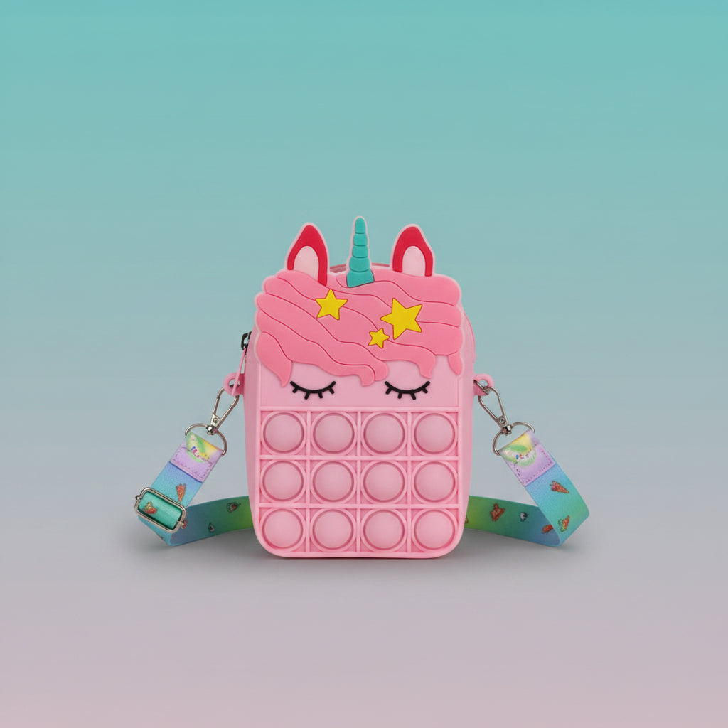Pop It Unicorn Sling Bag by Gift Hub Mart