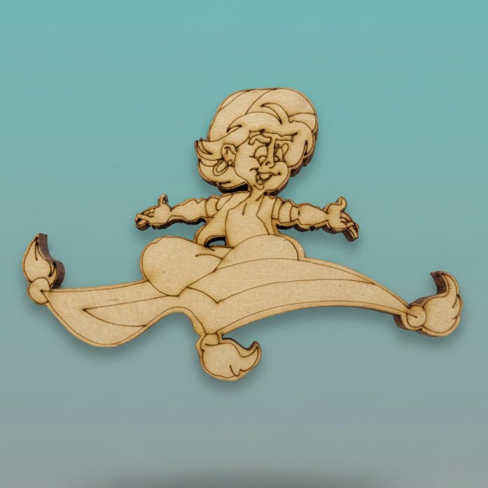 Premarked MDF Painting - Aladdin by Gift Hub Mart