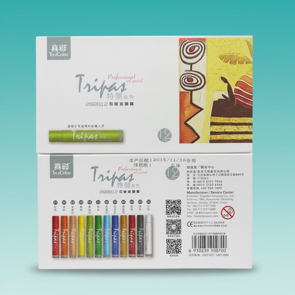 Professional Oil Pastels 12 by Gifthubmart