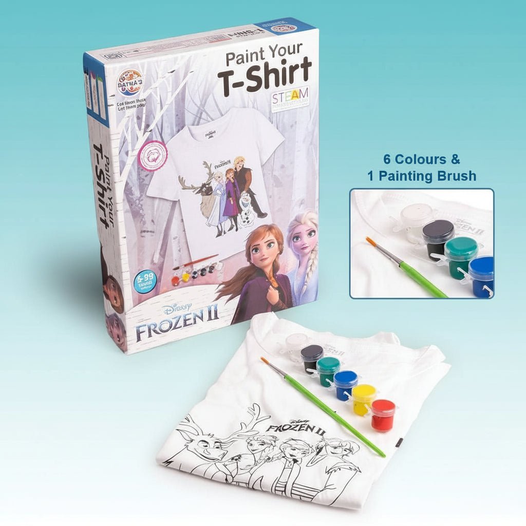 Ratna Paint Your T Shirt Disney Frozen II 5+ by Gifthubmart
