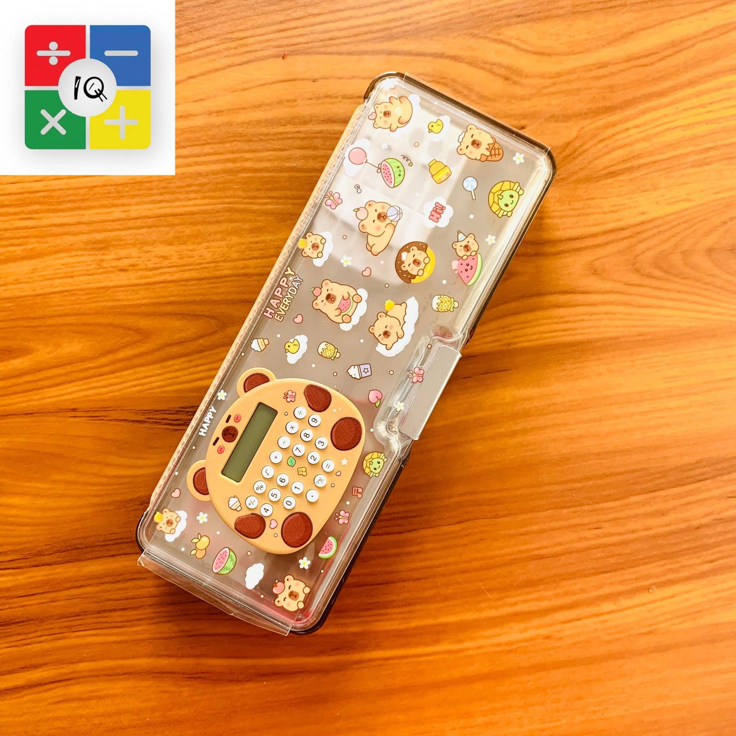 Calendar Pencil Box Double Side