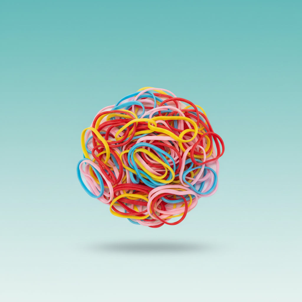 Rubber Band Plastic by Gift Hub Mart