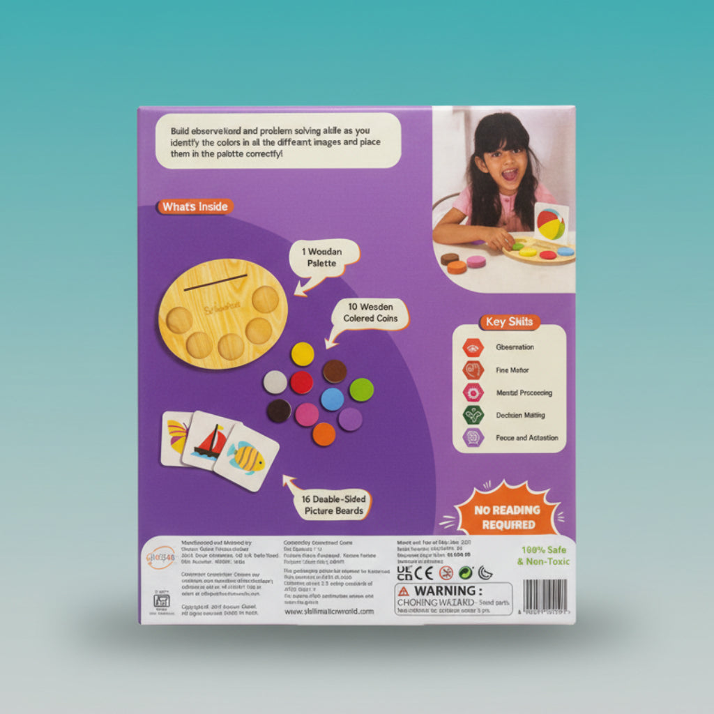 Skillmatics Picture Palette 3-6 by Gift Hub Mart