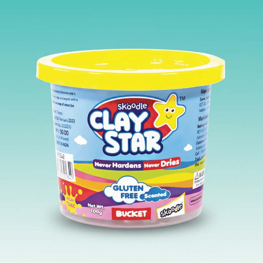 Skoodle Clay Star 6 SP10542 by Gifthubmart