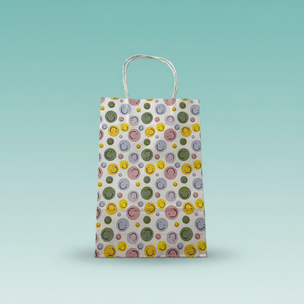 Smiley Paper Bag by Gifthubmart