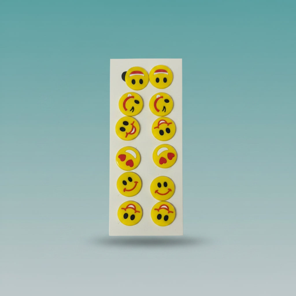 Smiley Sticker for Shoes by Gifthubmart