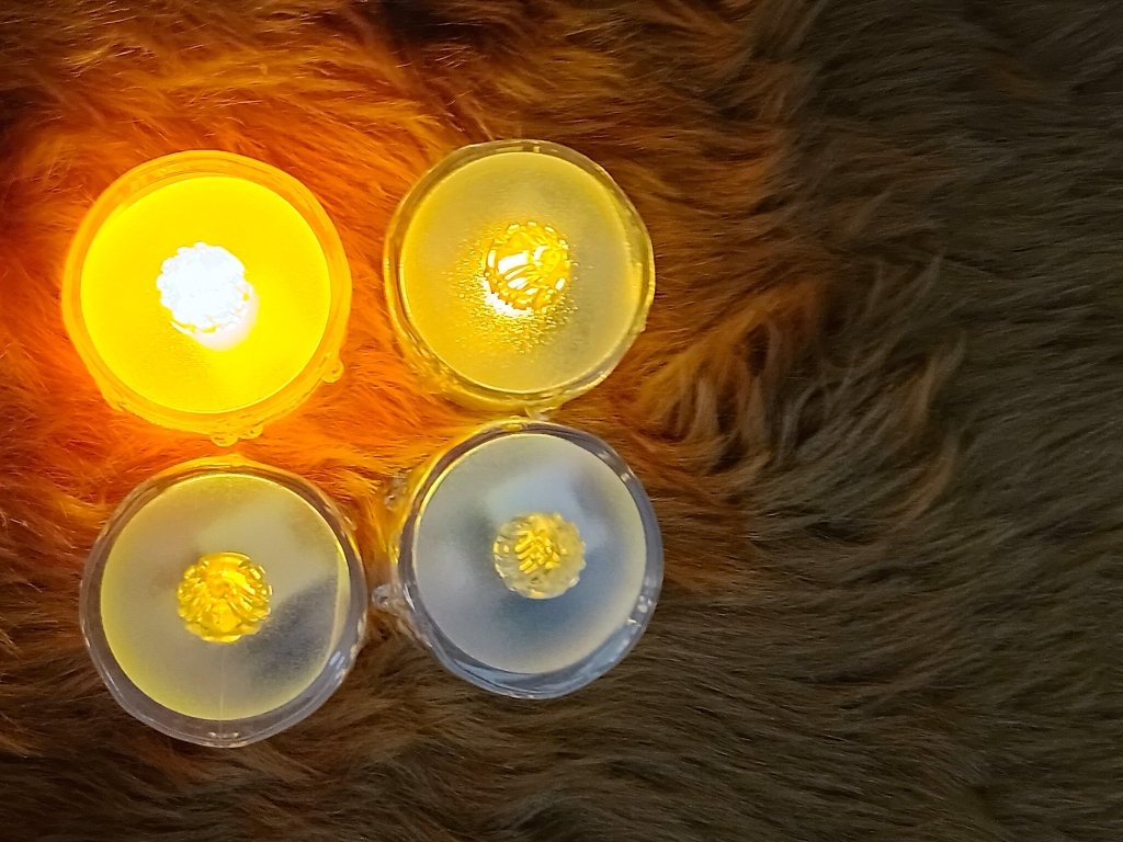 Smokeless CandleLight Purple by Gifthubmart