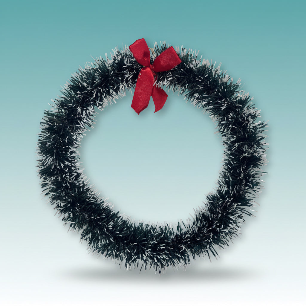 Snow Wreath Round by Gifthubmart