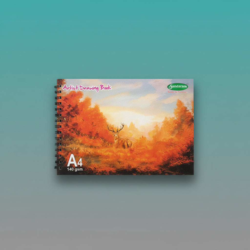Sundaram Artist Drawing Book 100 Pages by Gifthubmart