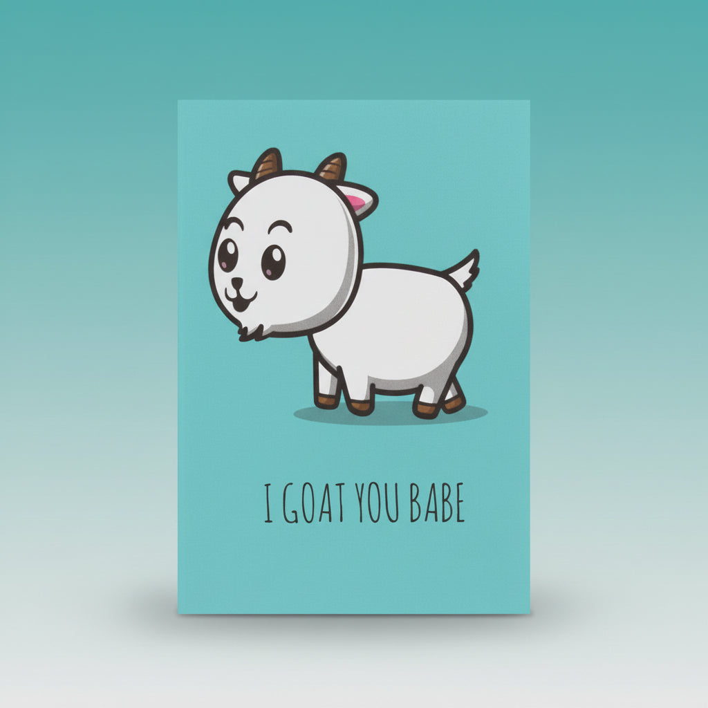 Sundaram CB A6 NB I Goat You Baby by Gifthubmart