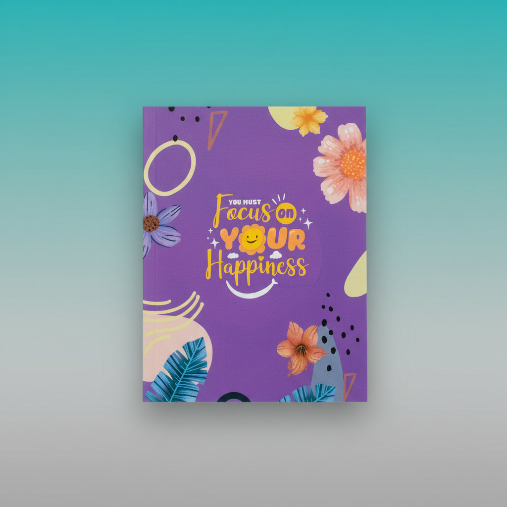 Sundaram CB-A7 NotebookYou Must Focus On Your Happiness by Gift Hub Mart
