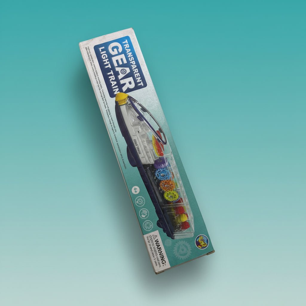 Transparent Gear Light Train 4+ by Gifthubmart