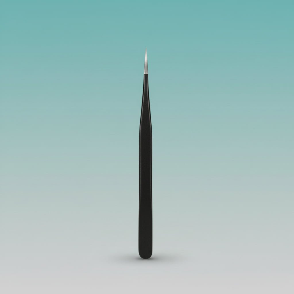 Tweezer Pointed Black by Gifthubmart