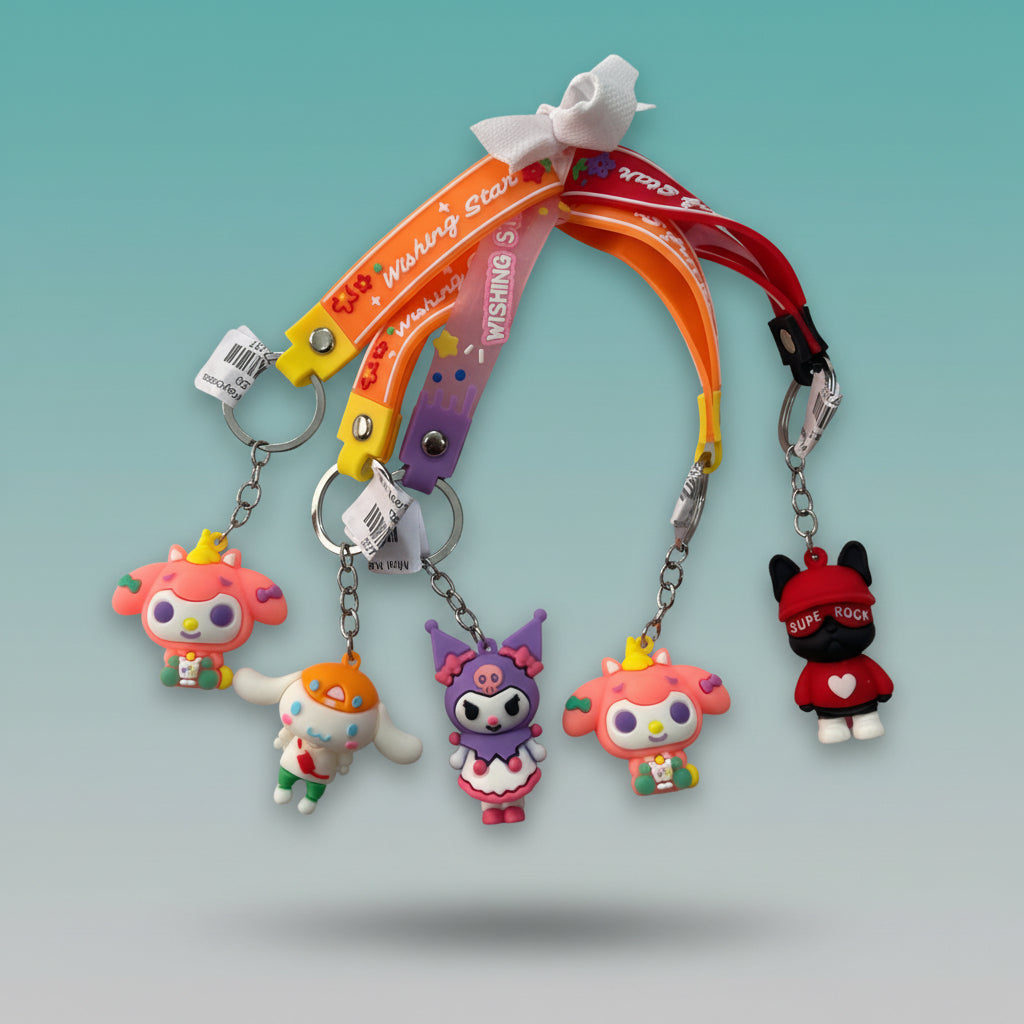 Wishing Star Mini Keychains by Gift Hub Mart